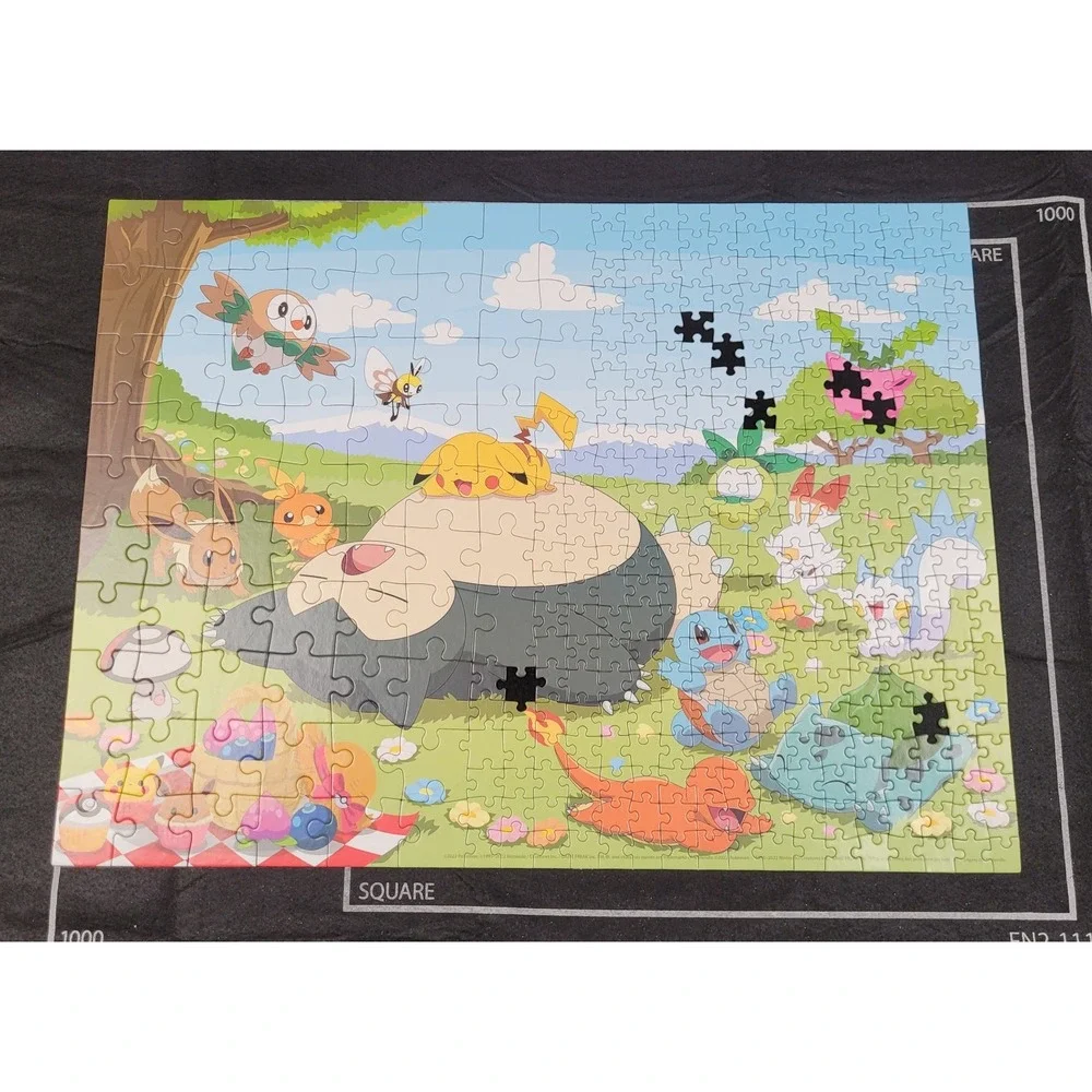 Buffalo Games Pokémon Picnic 400-piece Jigsaw Puzzle #DE1-060723 (98% complete)